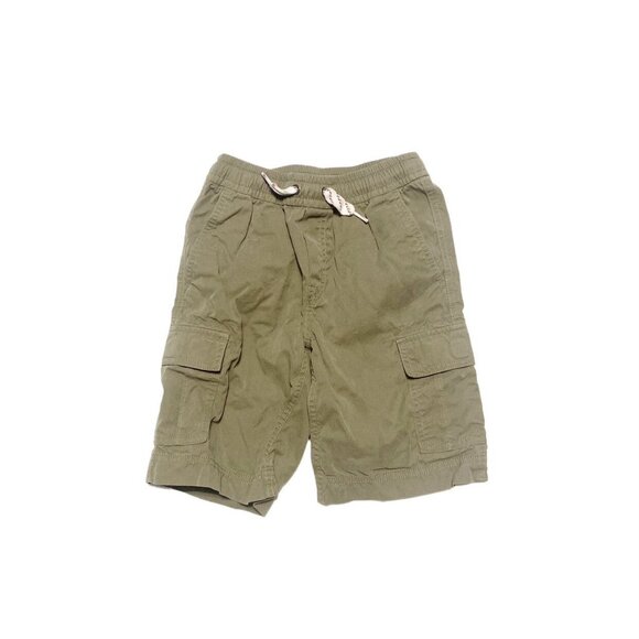 Hanna Andersson Play All Day Cargo Shorts Expedition Green Size 6-7 (120) - Picture 1 of 4
